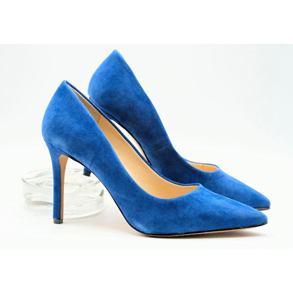 Vince Camuto Blue Suede Stiletto Pump Heels Womens US Size 8.5M BRAND NEW !!!
